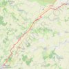 Chemin de Tours (de Saint-Sauvant à Melle) GPS track, route, trail