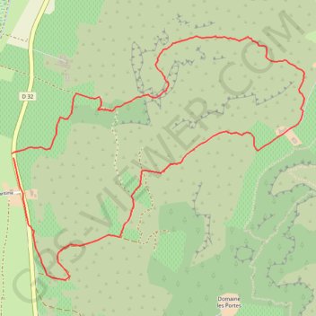 La Garrigue des Monges GPS track, route, trail