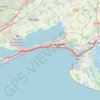 22: ViaRhôna de Aigues-Mortes à Palavas-les-Flots GPS track, route, trail