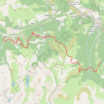 Rando GR10 GPS track, route, trail
