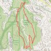 Runyon Canyon Loop GPS track, route, trail