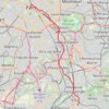 Chemin de Compostelle Paris - Montgeron GPS track, route, trail