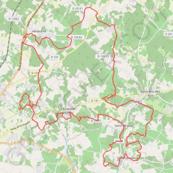 Rando vtt 2016 GPS track, route, trail