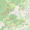 Circuit Vaugneray - la Berlandine - Crêt Chevreau GPS track, route, trail