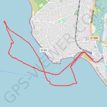 SailFreeGps_2022-07-09_14-07-23 GPS track, route, trail