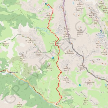 Val Maira - Chambeyron J7 - Ref Chambeyron-Larche GPS track, route, trail