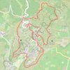 Les Baux - Val d'Enfer GPS track, route, trail