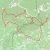 Beaumes de Venise - Le Tour du Graveyron GPS track, route, trail