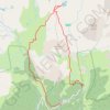 Valfrejus - Lac de la partie GPS track, route, trail