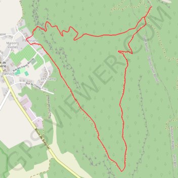 Belvédère de Saint-Julien GPS track, route, trail