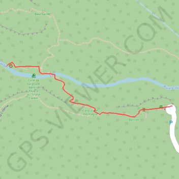 Deuxieme Chute du Carbet GPS track, route, trail