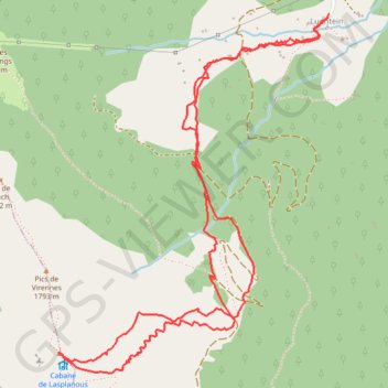 Cap de l'Empaillou GPS track, route, trail