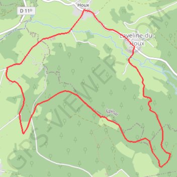 Chemins du Cœur des Vosges - Le rond bois GPS track, route, trail