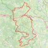 Cornes d'Urfé CDTE Loire GPS track, route, trail