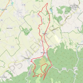 La Bonicarde GPS track, route, trail
