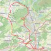 Autour du Salbert GPS track, route, trail