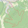Chemins du Pays d'Épinal, Cœur des Vosges - La Houaye GPS track, route, trail
