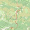 Stevenson - Station du Mont Lozère - Mijavols GPS track, route, trail