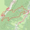 Pas de l'Echarasson depuis Marcieu (Chartreuse) GPS track, route, trail