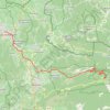 De Vaison la Romaine au Mont Serein GPS track, route, trail