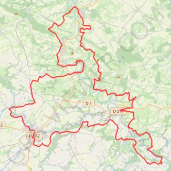 Tour de la Suisse Normande (Calvados, Orne) (2022) GPS track, route, trail