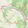 Montricoux-Bruniquel-Saint Maffre GPS track, route, trail
