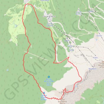 La Tête des Chaudières en boucle GPS track, route, trail