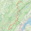 GTJ De Mouthe (Doubs) à Lélex (Ain) GPS track, route, trail
