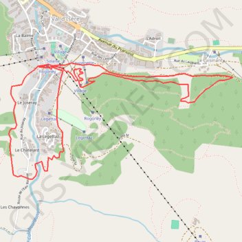 Val d'Isère - Bonneval GPS track, route, trail