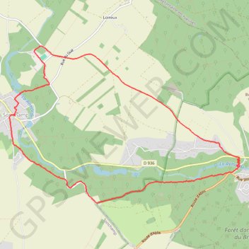 Sonchamp (78 - Yvelines) GPS track, route, trail