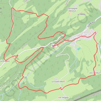 Val de Morteau - Les Gras GPS track, route, trail