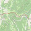 Carte - 16 juillet 2024 GPS track, route, trail
