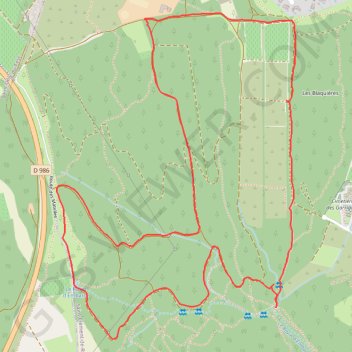 Enregistrement du 18/10/2022 GPS track, route, trail