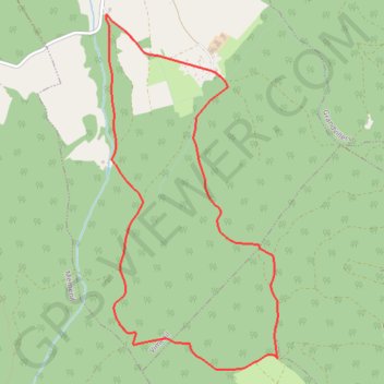 Chemins du Cœur des Vosges - La Tête de Chauvannier GPS track, route, trail