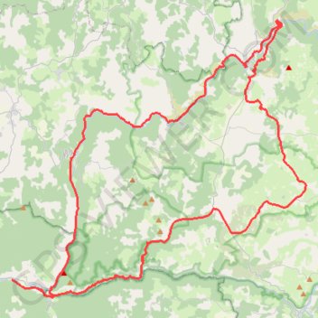 Causse Méjean - Gorges du Tarn GPS track, route, trail