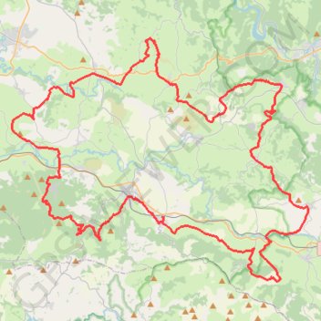 Circuit La Grande Boucle Noir GPS track, route, trail