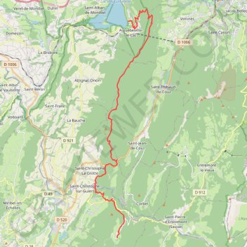 La Grande Evasion GPS track, route, trail