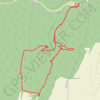 Grottes des Cèlerons GPS track, route, trail