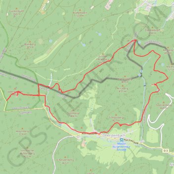 Wasigenstein Obersteinbach GPS track, route, trail