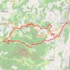 Autour de Saint-Péray GPS track, route, trail