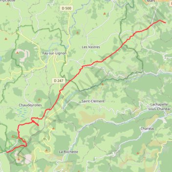 Saint Romain GPS track, route, trail