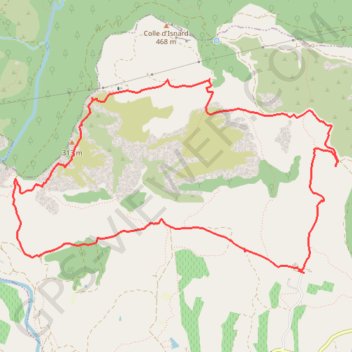 Le Muy, Château du Rouet GPS track, route, trail