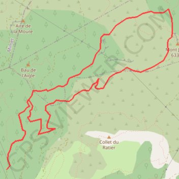 Étoile - Mont Julien - Allauch GPS track, route, trail