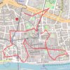 Circuit découverte du centre d'Orléans GPS track, route, trail