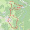 La cascade de Neyrat - Lapleau - Pays d'Égletons GPS track, route, trail