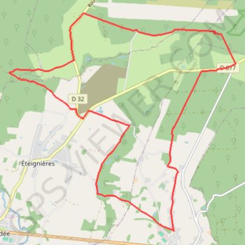 Les Rièzes de Maubert GPS track, route, trail