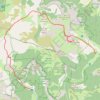 Hauts Plateaux du Vercors Sud GPS track, route, trail