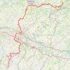 GR652 De Tournon-d'Agenais (Lot-et-Garonne) à La Romieu (Gers) GPS track, route, trail