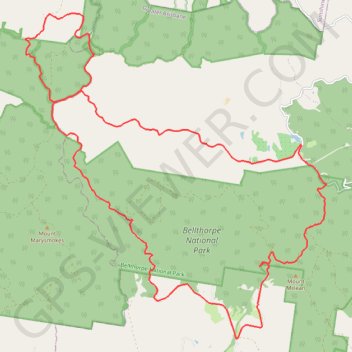 Bellthorpe - Stoney Creek GPS track, route, trail