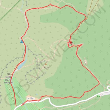 La Chapelle des Auzils GPS track, route, trail